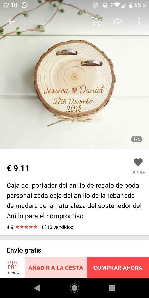 Porta anillos - 1