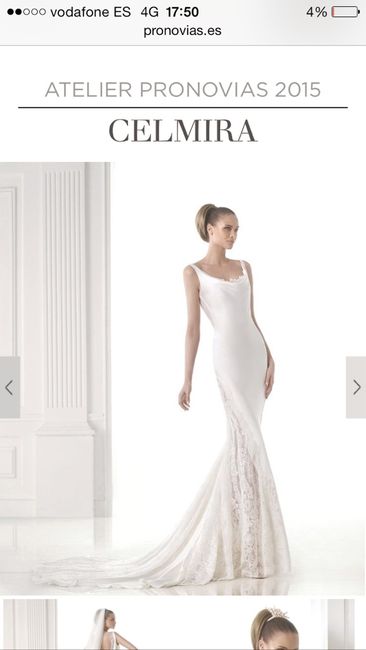 Alguien mas con el modelo celmira de pronovias? - 2