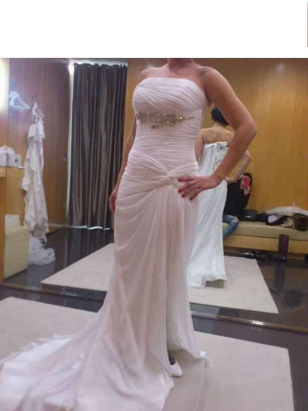 El vestido que casi fue el vestido de mi boda