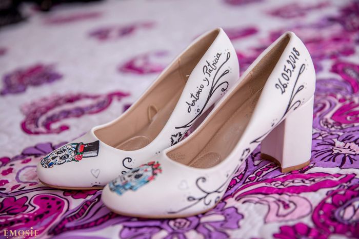 Zapatos pintados a mano - 1