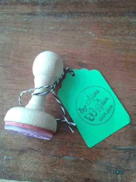 al fin mi sello personalizado