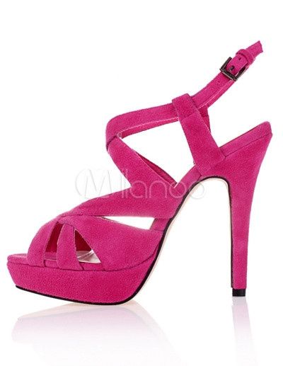 Sandalia fucsia