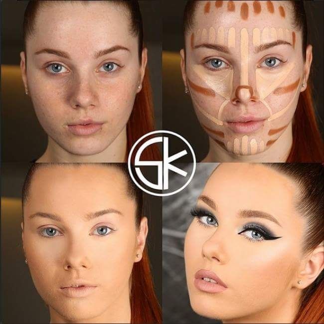 Maquillaje según tu tipo de cara !! - 4