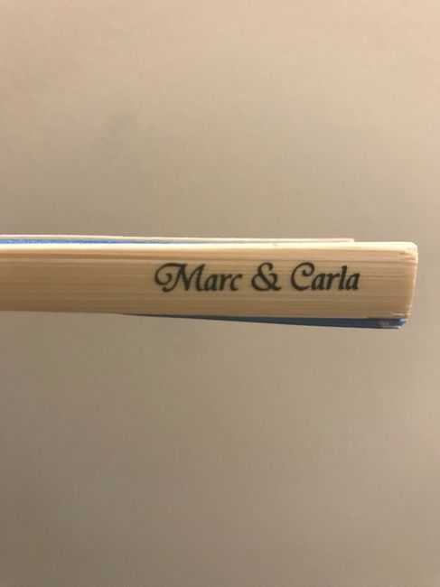 Abanicos de madera personalizados - 1