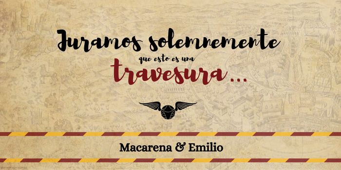 INVITACIÓN DE NUESTRA BODA