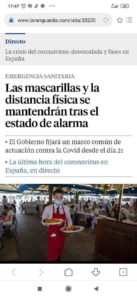 Mascarillas en la nueva normalidad - 1