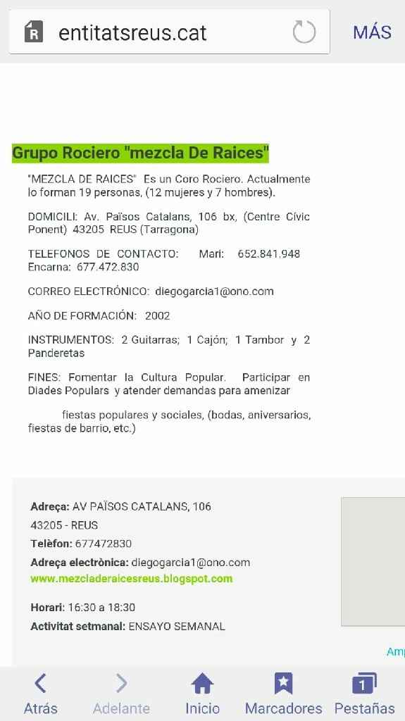 Coro rociero - 1