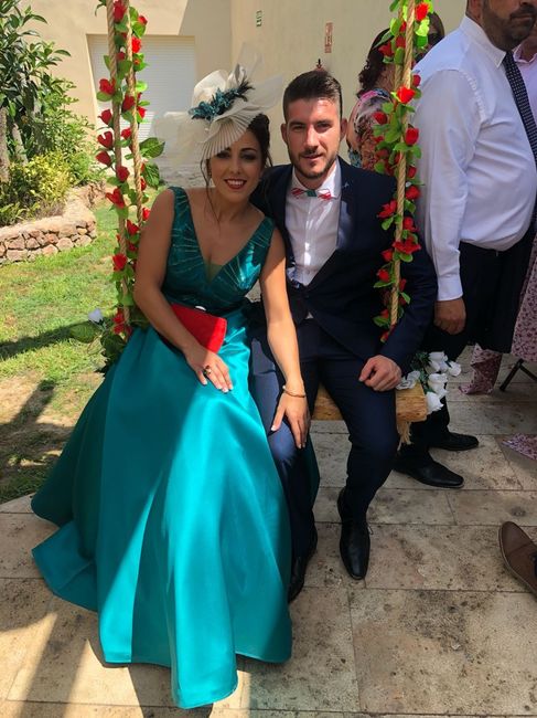 en la boda de mi hermano , antes de pedirme matrimonio 