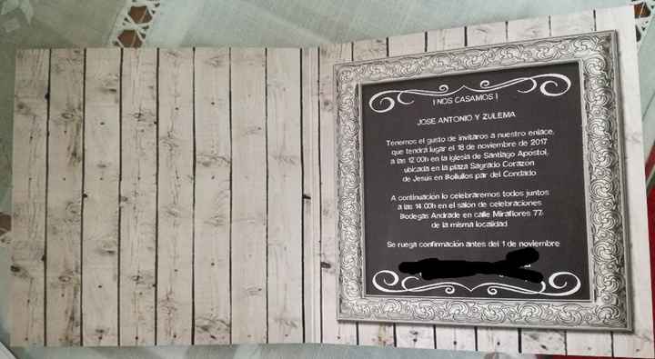 Mis invitaciones - 1