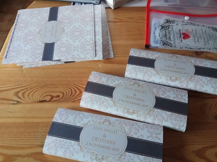 Nuestras invitaciones Diy+chocolate - 4