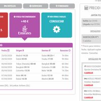 Vuelo recomendado por Catai