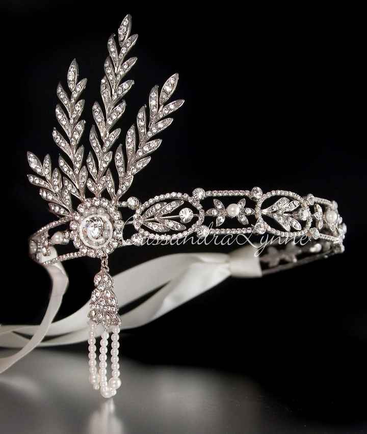 Diadema Boda Rosa