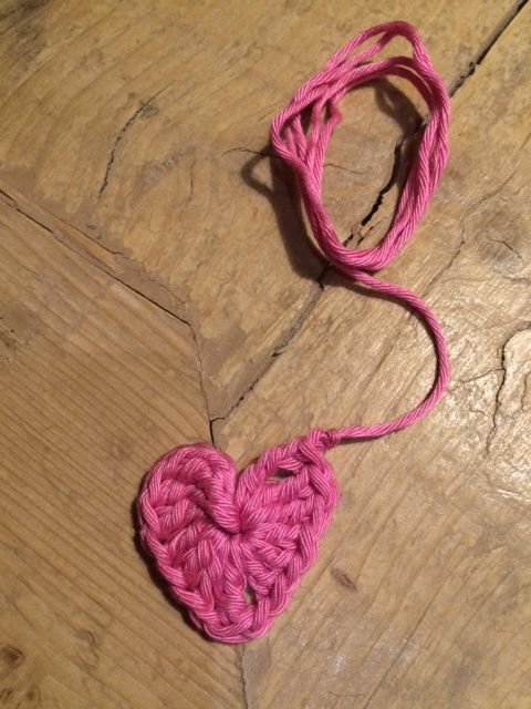 Corazones de Ganchillo