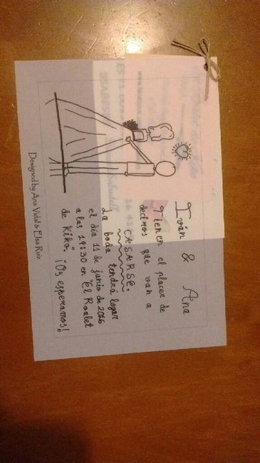Invitaciones hechas por mi o compradas? - 1