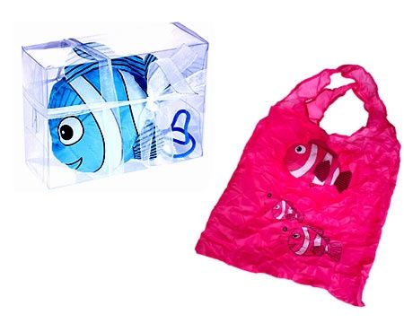 bolsa plegable pez