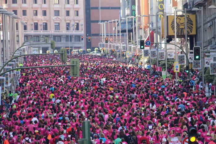 La Gran Marea Rosa en la Gran Vía!!