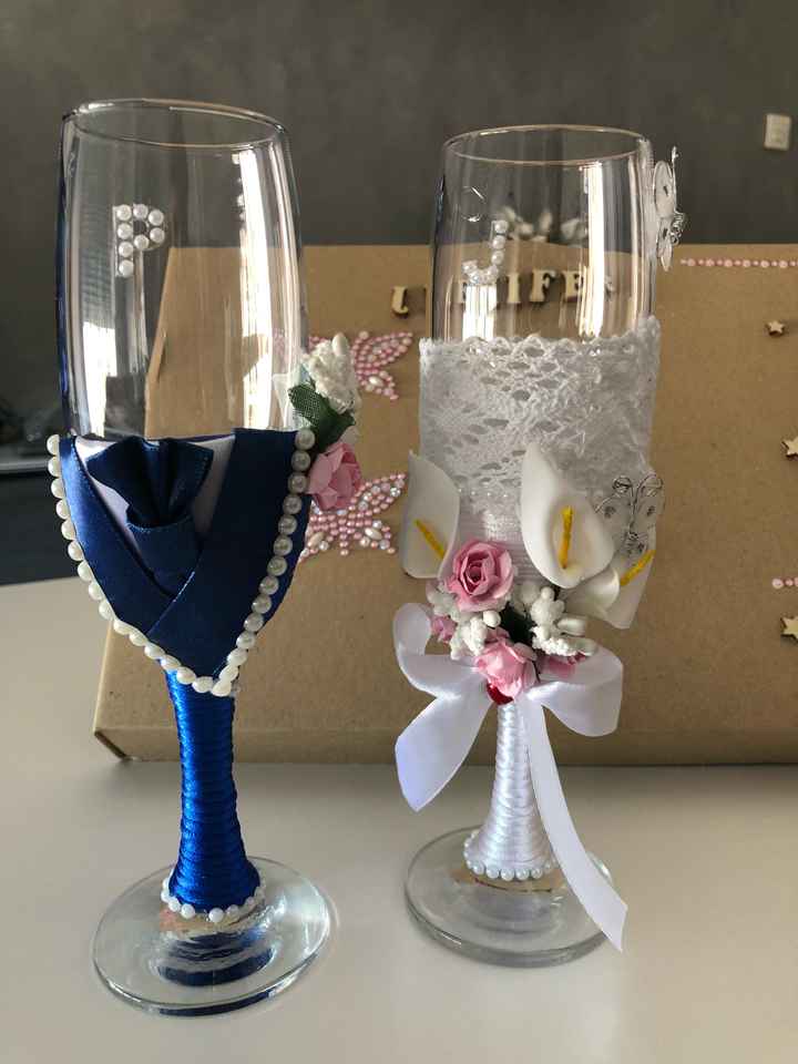 Copas decoradas!!! Otro regalado de mi Cuñada...!!! - 2