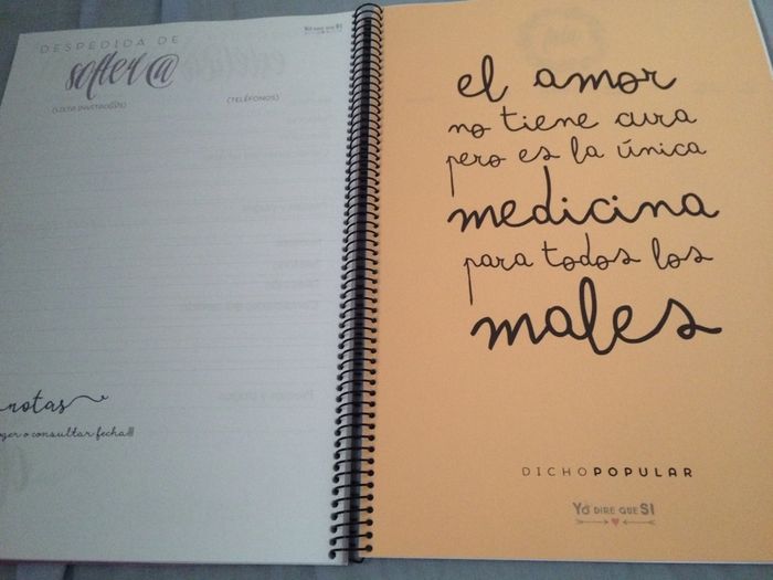 Mi agenda de novia!! - 3