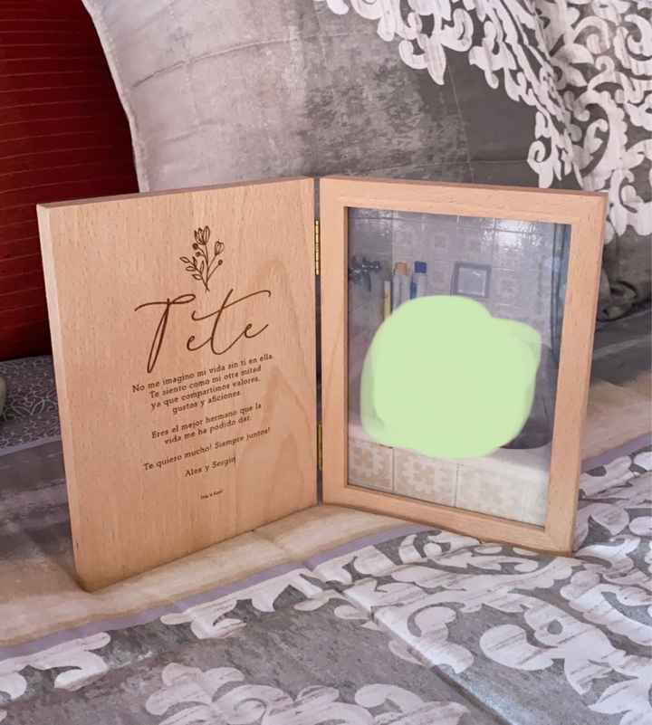 Libro de madera para hermanos - 1