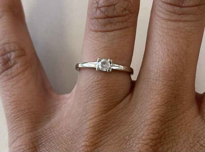 ¿Tu anillo de compromiso es un solitario o de otro estilo? 💍 - 1