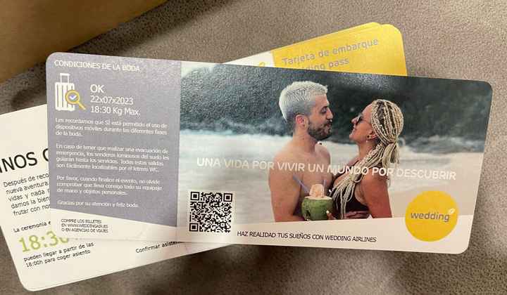 Nuestras invitaciones de boda - 2