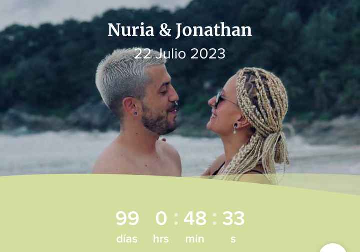 99 días!! En que momento 🙈🤯 - 1