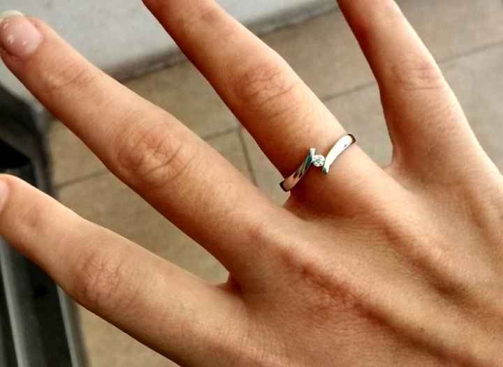 Vuestro anillo de pedida/regalo especial de boda - 1