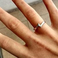 Vuestro anillo de pedida/regalo especial de boda - 1