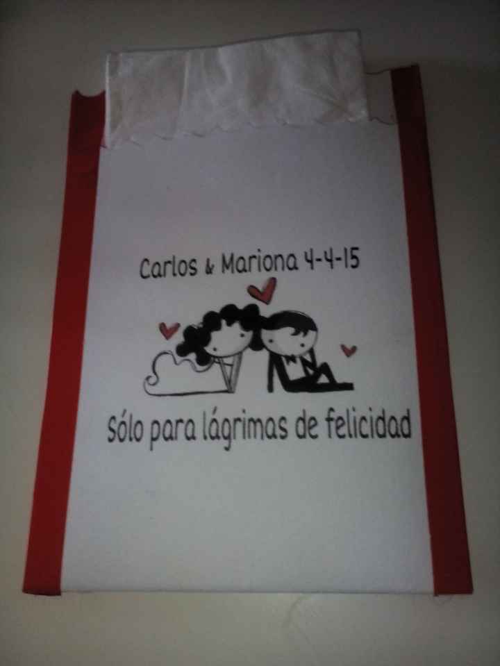Mis pañuelos lágrimas de felicidad - 1