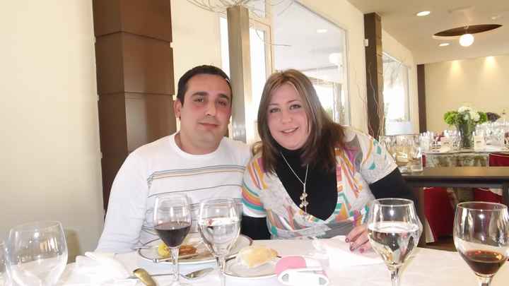 nosotros en la degustacion de nuestro menu....................