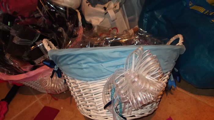 las cestas para los regalosss!!!