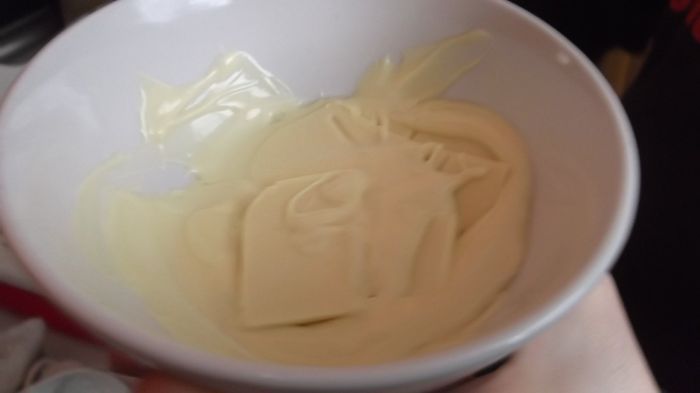 el chocolate blanco