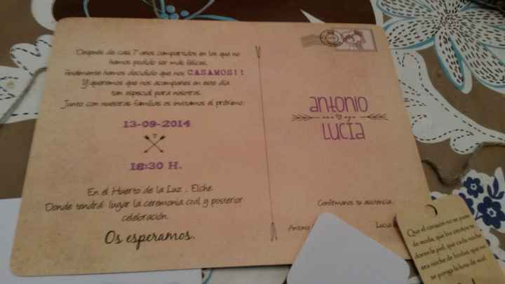 Mis invitaciones hechas por mi!!! - 3