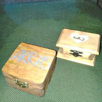 cajitas de arras y anillos.