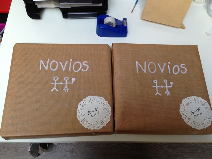 Paquete novios regalo