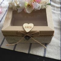 Cajita para alianzas personalizada! - 2