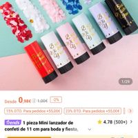 Cañones de confeti - 1