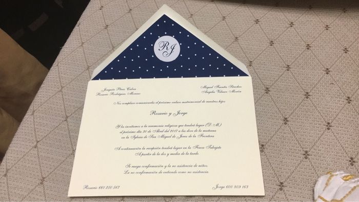 Invitaciones listas - 2