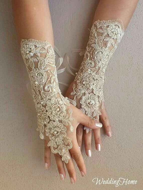 Guantes de novia - 1
