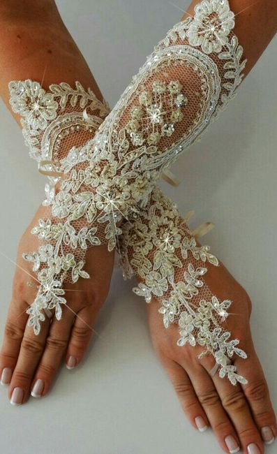 Guantes de novia - 2