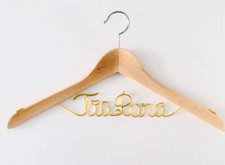 Regalo perchas personalizadas