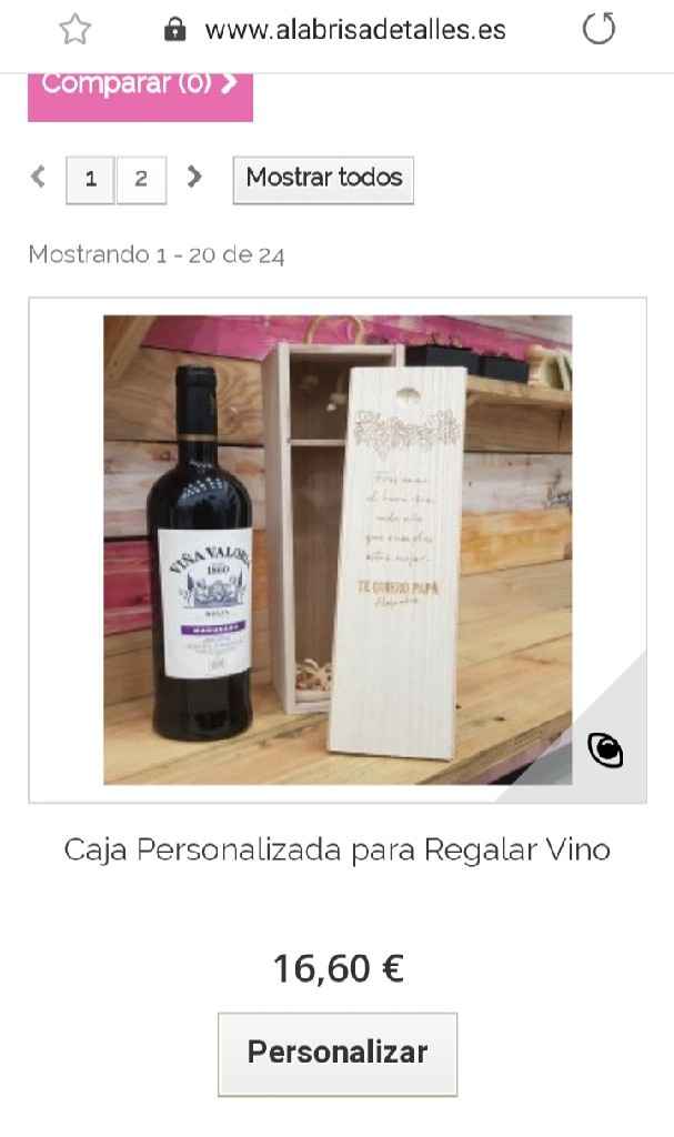 Regalos especiales. Cajas de vino. - 1