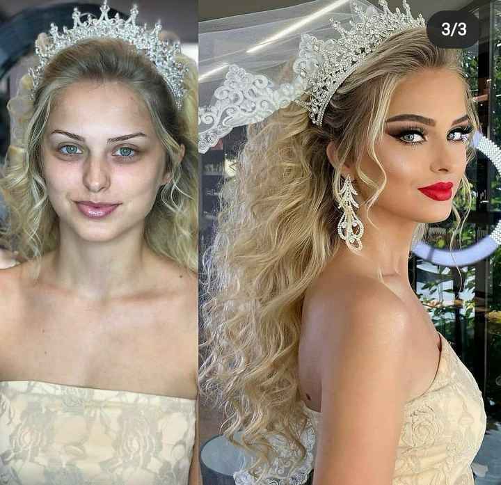 Transformación con el maquillaje 3