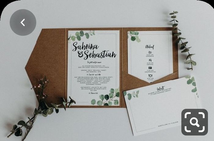 Sobres o Papel Kraft para invitaciones 1