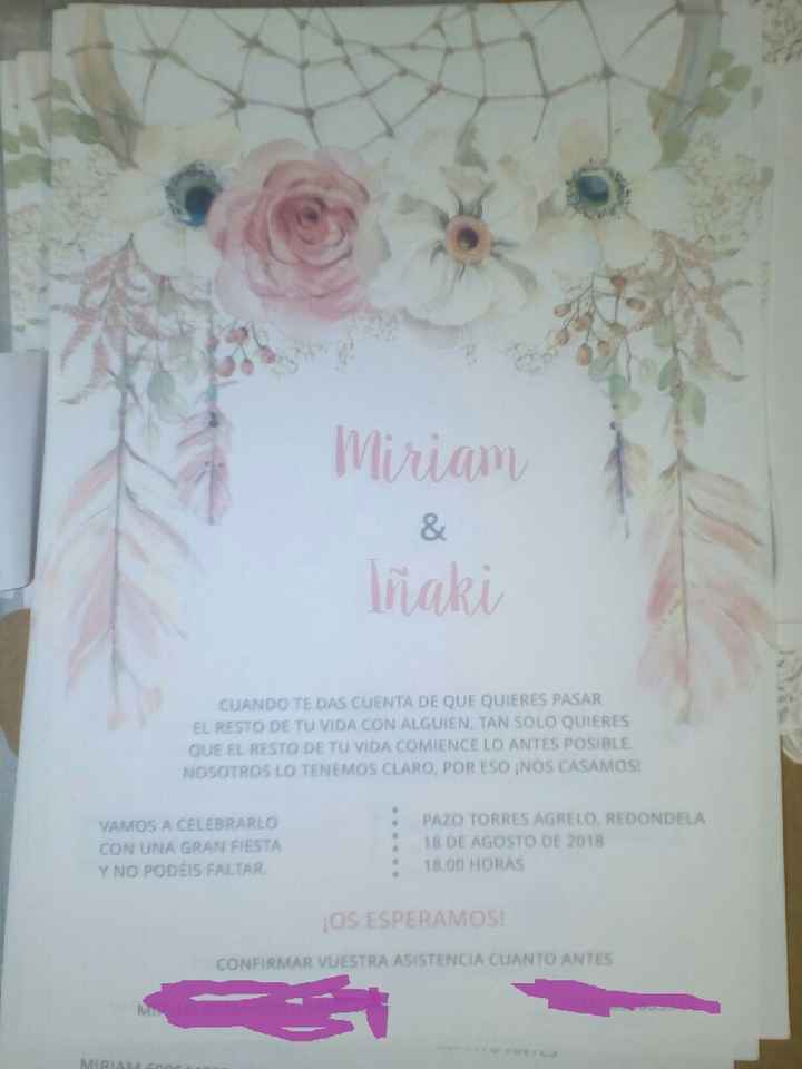 Nuestras invitaciones!!! - 1