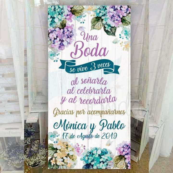Cartel de Bienvenida - 2