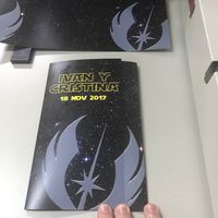  Invitaciones de boda: La guerra de las galaxias. - 1