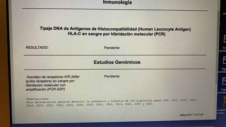 Pruebas Abortos de Repetición - 1