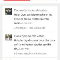  Comentarios en debates - 1