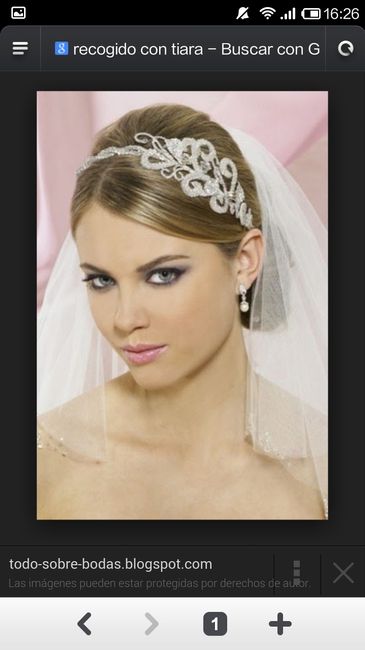 Peinado con Tiara - 1